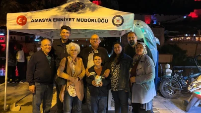 Amasya Emniyeti Festivalde Suçlara Karşı Bilinçlendirme Çalışması Yaptı