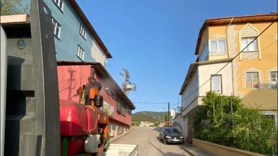 Amasya Belediyesi'nden Sivrisinek ve Haşereyle Etkin Mücadele