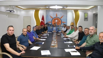 AK Parti Amasya İl Yürütme Kurulu Toplantısı Gerçekleştirildi