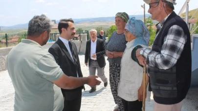 Kaymakam Osman Demirgül'den Şarklı Köyü’ne Ziyaret