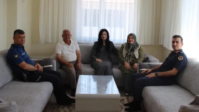 Hamamözü Kaymakamı Büşra Erdoğan’dan Gazi Ailelerine Ziyaret