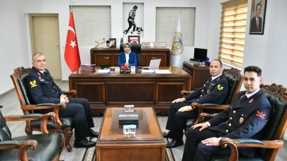 Gümüşhacıköy’de Jandarma Teşkilatı'nın 186. Yılı Kutlandı: Kaymakam Güneş’e Ziyaret