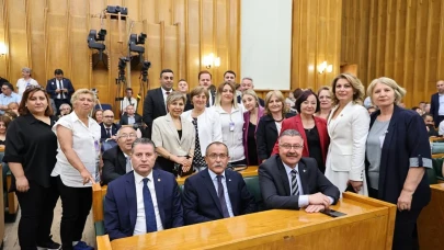 Merzifon Heyeti, Ankara’da CHP Grup Toplantısı’na Katıldı