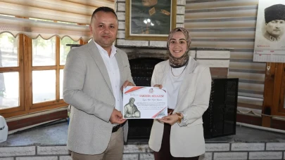 Strabon Sempozyumu’na Emek Veren Personele Takdir Belgesi