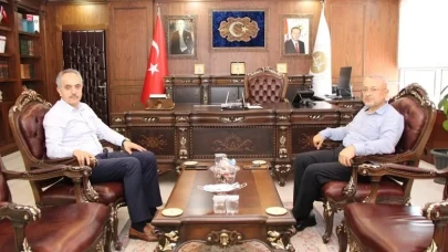 Denizli İl Müftüsü Abdullah Pamuklu’dan Amasya İl Müftüsü Hamza Bayram’a Ziyaret