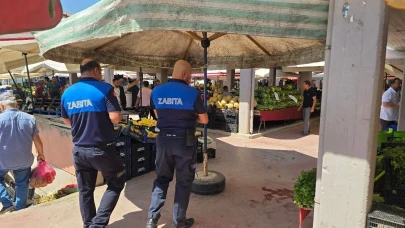 Suluova Belediyesi’nden Salı Pazarı’nda Fiyat Etiketi Denetimi