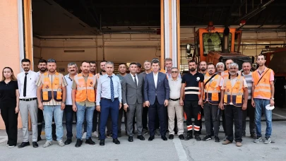 Vali Önder Bakan’dan Karayolları 72. Şube Şefliği’ne Ziyaret