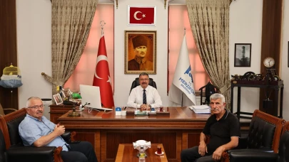 Başkan Kargı, Belediyede Konuklarını Ağırlamaya Devam Ediyor