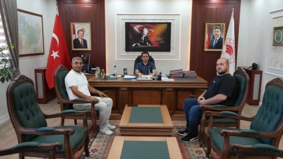 Başkan Adem Öksel’den İl Tarım ve Orman Müdürü Gürol Çetin’e Ziyaret