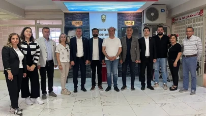 CHP Amasya Milletvekili Reşat Karagöz’den Tokat İl Başkanlığı’na Ziyaret