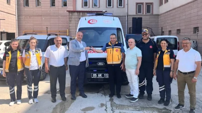 Amasya Ambulans Filosuna Takviye: Yeni Tam Donanımlı Araç Hizmete Alındı