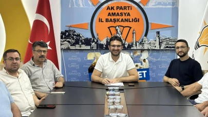 AK Parti Amasya Merkez İlçe Yönetim Kurulu Haftalık Toplantısını Gerçekleştirdi