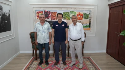 AK Parti Şehit ve Gaziler Koordinasyon Başkanı Mehmet Özsoy’dan İl Müdürü Gürol Çetin’e Ziyaret