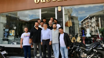 Kaymakam Karaaslan’dan Odeonses İşletmesine Ziyaret
