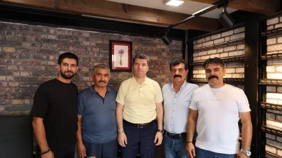 Vali Önder Bakan'dan Safran Üreticisine Ziyaret