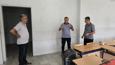 Suluova’da Okullarda Yeni Dönem Hazırlıkları Yerinde İncelendi