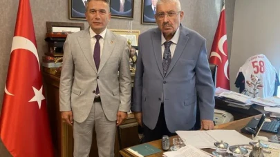 MHP Amasya İl Başkanı Akgül’den Genel Merkez Ziyareti