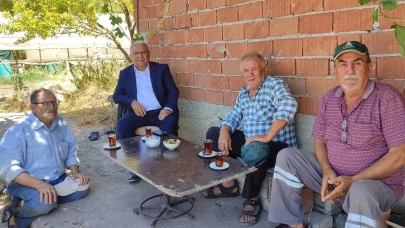 Başkan Kemal Şahin, Saha İncelemelerinde Vatandaşlarla Buluştu