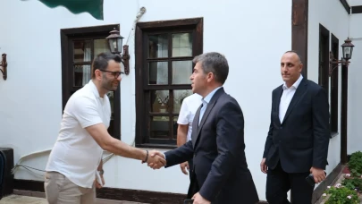 Vali Önder Bakan, Amasya Sinema Derneği Temsilcileriyle Buluştu