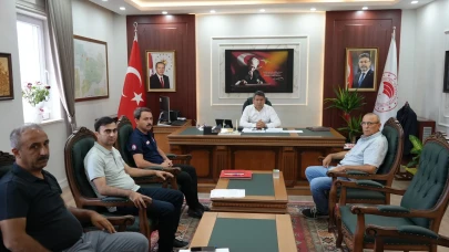 İl Tarım ve Orman Müdürü Ahmet Arslan’a Hayırlı Olsun Ziyaretleri Sürüyor