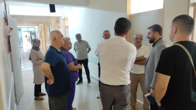 Taşova Devlet Hastanesi'nde Gebe Okulu Tescillendi, Yeni Ek Bina İncelemeleri Yapıldı