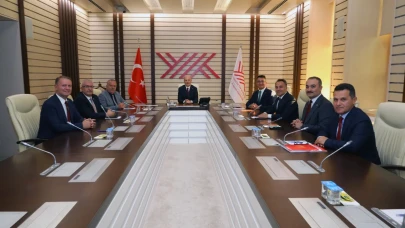 Rektör Turabi’den YÖK Başkanı Prof. Dr. Özvar’a Hayırlı Olsun Ziyareti