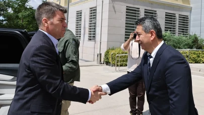 Vali Önder Bakan’dan Müdür Vekili Ahmet Arslan’a İade-i Ziyaret