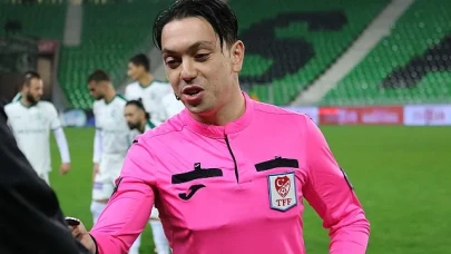 ÇORUM FK, SARIYER MAÇINA ÜST KLASMAN HAKEM!