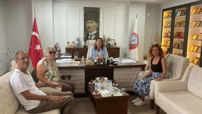 Başkan Özyol’a Hemşehrilerinden ve Tokat Vakıflar Bölge Müdürlüğü’nden Ziyaret