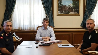 Amasya Valiliği’nde Asayiş Toplantısı Düzenlendi