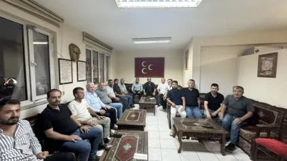 MHP Merzifon’da Olağan Toplantı Yapıldı