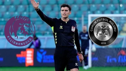 Çorum FK – Keçiörengücü Maçının Hakemi Belli Oldu