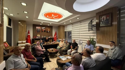 MHP Amasya İl Başkanlığı’nda Aylık Olağan Yönetim Kurulu Toplantısı Gerçekleştirildi