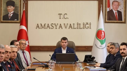 Amasya’da Orman Yangınlarıyla Mücadele Toplantısı Gerçekleştirildi