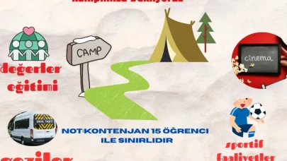 Merzifon Müftülüğü’nden Ortaokullu Gençlere Yaz Kampı: “Yazımda Kardeşlik Var”