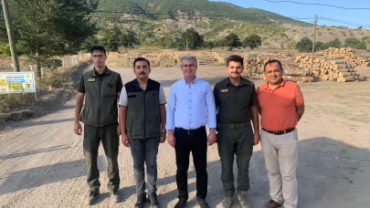 Amasya Orman Bölge Müdürü Ferdi Özer, Almus’taki Ormancılık Faaliyetlerini Denetledi