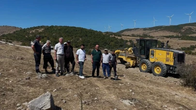 Kayadüzü Köyü’nde Yayla Yolu Çalışmaları: “Durmak Yok, Yola Devam”