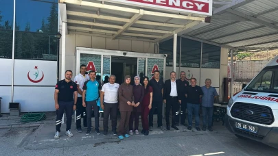 Amasya İl Sağlık Müdürlüğü'nden Hastanelere Saha Ziyareti ve UMKE Haftası Kutlaması