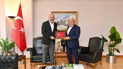 Başkan Şahin ve Başkan Demir’den RTÜK Üyesi Hasan Davulcu’ya Anlamlı Ziyaret