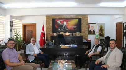 Milletvekili Hasan Çilez’den Orman Bölge Müdürü Ferdi Özer’e Ziyaret