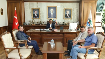 Başkan Uzun’a Esnaf ve STK Ziyareti