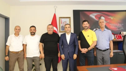 Amasyaspor Yönetiminden İl Müdürü Osman Ercan’a Ziyaret