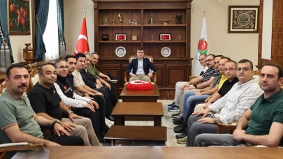 Göç İdaresi Heyetinden Amasya Valisi Önder Bakan’a Ziyaret