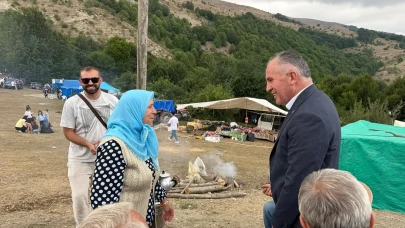 Taşova Protokolü, 14. Kozluca Köyü Yayla Şenliği’nde Halkla Buluştu