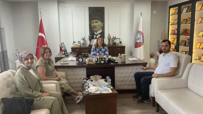 Gümüşhacıköy Belediye Başkanı Zehra Özyol’a Nezaket Ziyaretleri