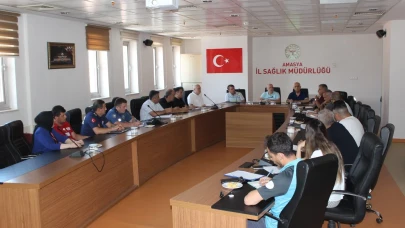 Amasya’da “Yerel Düzey Sağlık Grubu Operasyon Planı” Tatbikatı Yapıldı