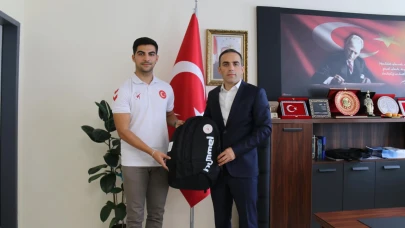 Avrupa Üçüncüsü Ömer Doğukan Öztürk’e Amasya’da Anlamlı Ziyaret