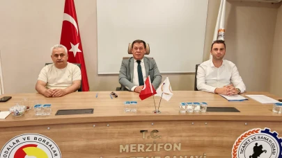 Merzifon Ticaret ve Sanayi Odası’nda Meclis Toplantısı Yapıldı