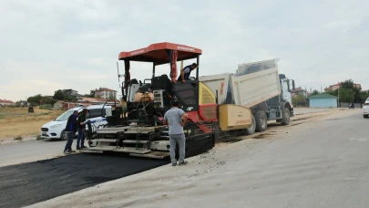 Suluova’da Yollar Yenileniyor