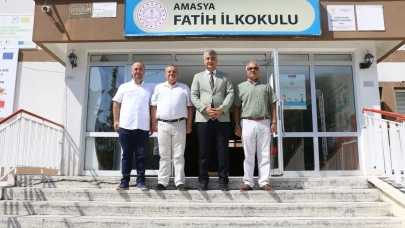 Amasya İl Milli Eğitim Müdürü Katipoğlu’ndan Fatih İlkokuluna Ziyaret